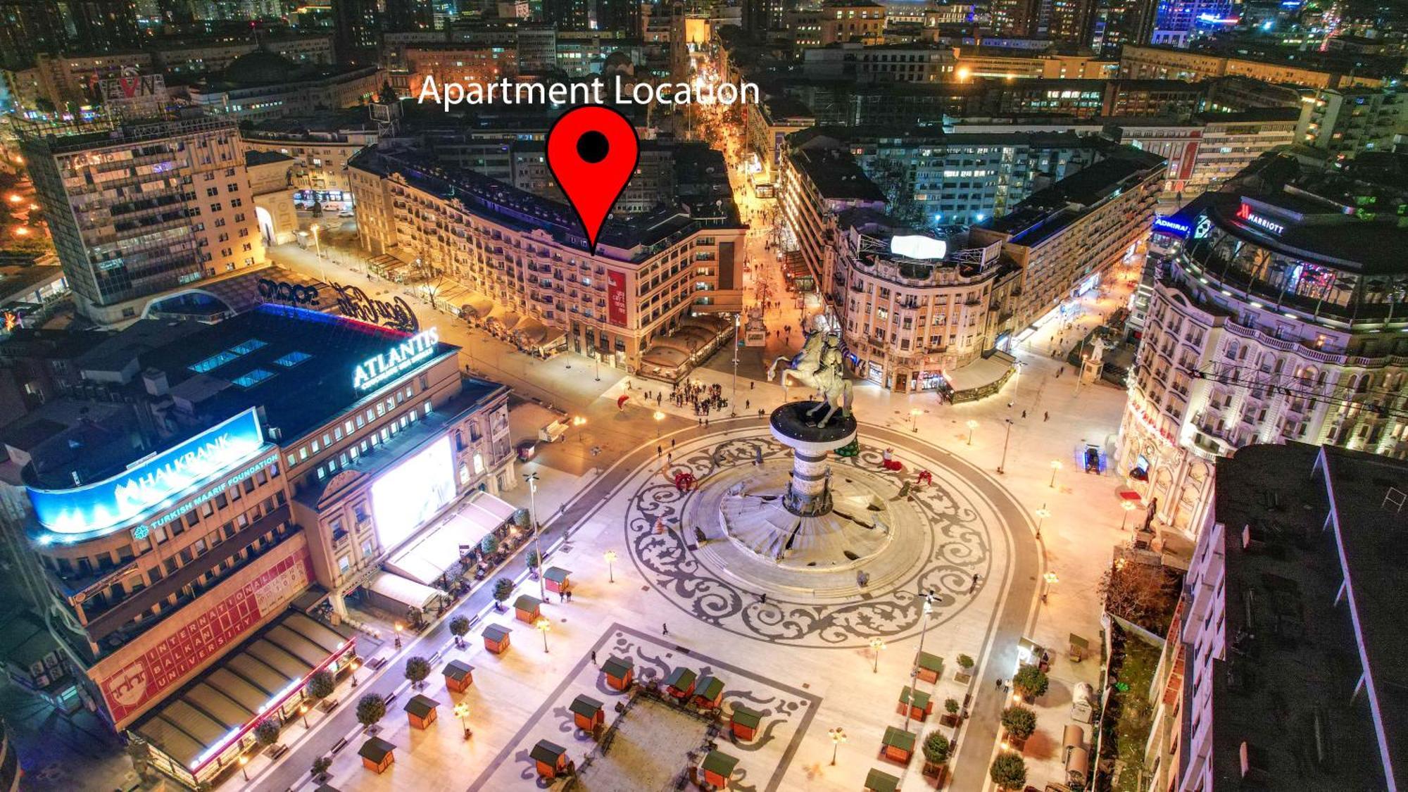 Fantazy Apartment Main Square Skopje Eksteriør billede
